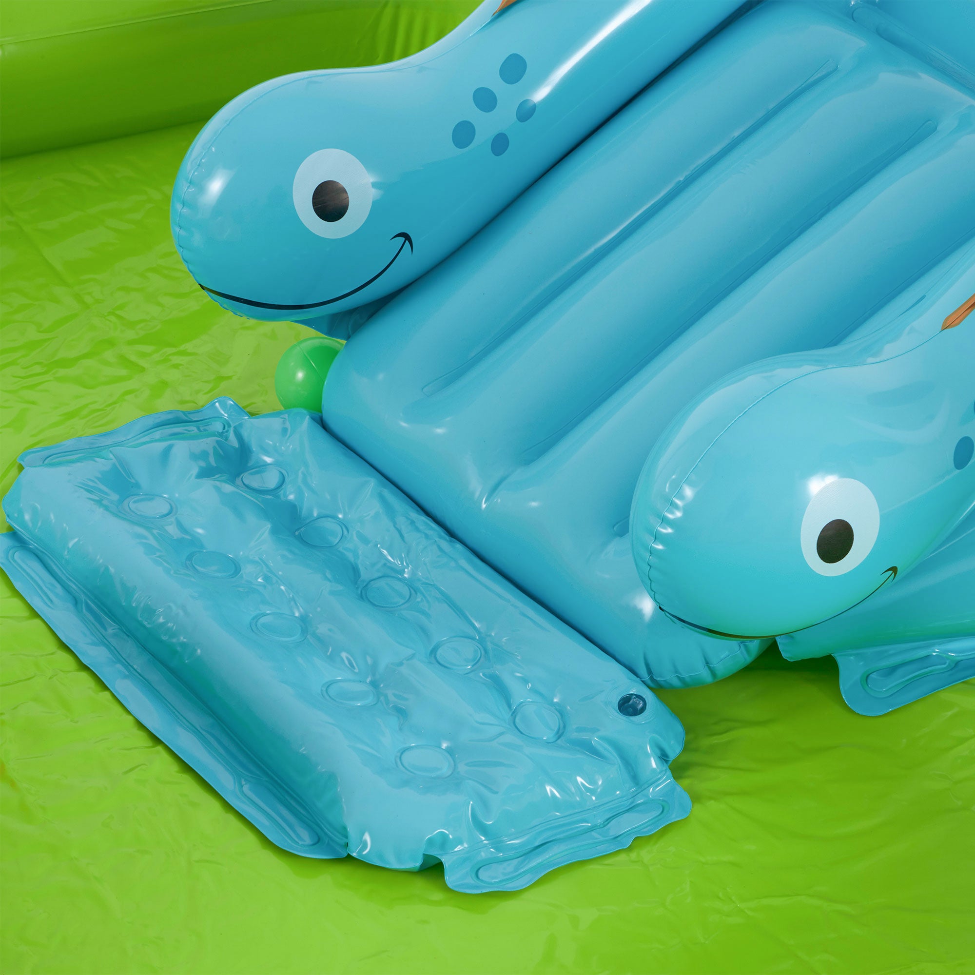 Intex Little Dino Dinosaur Themed Inflatable Backyard Pool Play Center(Open Box) - VMInnovations