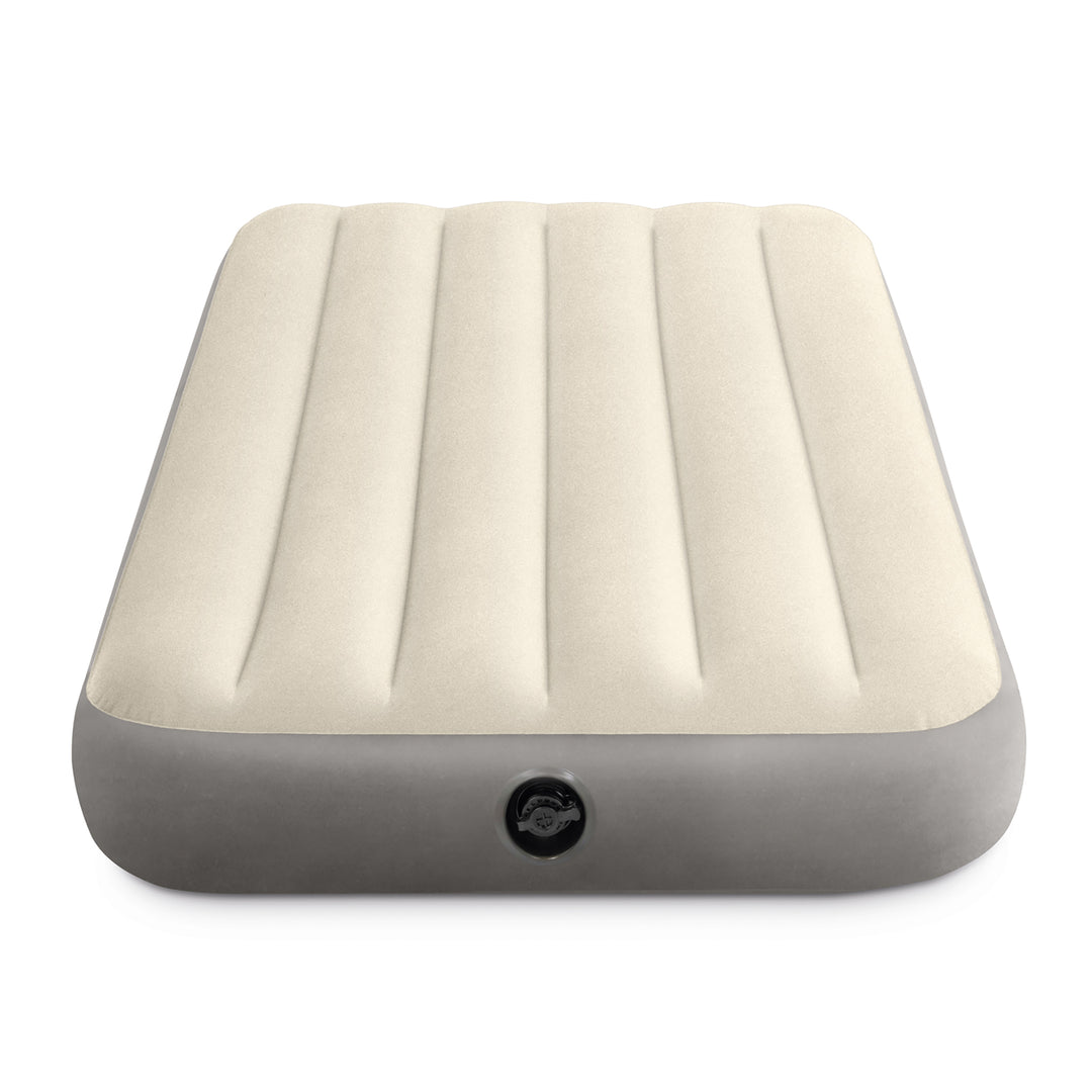 Intex 64101E Dura-Beam Standard Series Single Height Inflatable Airbed, Twin