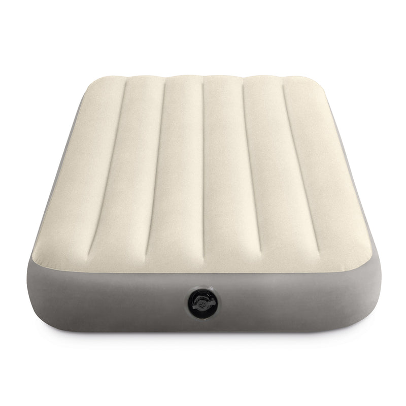 Intex Dura-Beam Standard Series Single Height Inflatable Airbed, Twin (Used)