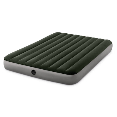 Intex 64109E Dura-Beam Prestige Downy Inflatable Airbed, Queen (Open Box)