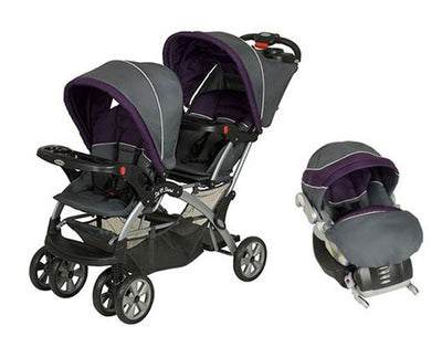 Baby Trend Sit N Stand Double Travel System Stroller & Car Seat - Elixer
