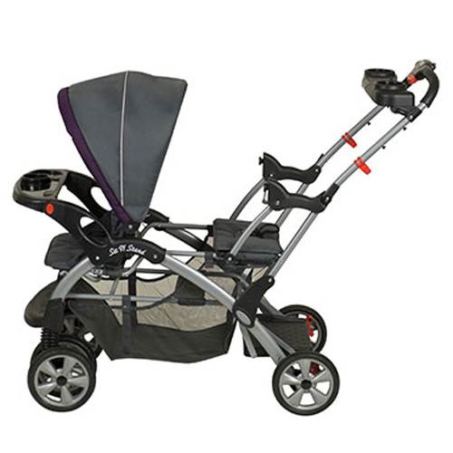 Baby Trend Sit N Stand Double Travel System Stroller & Car Seat - Elixer