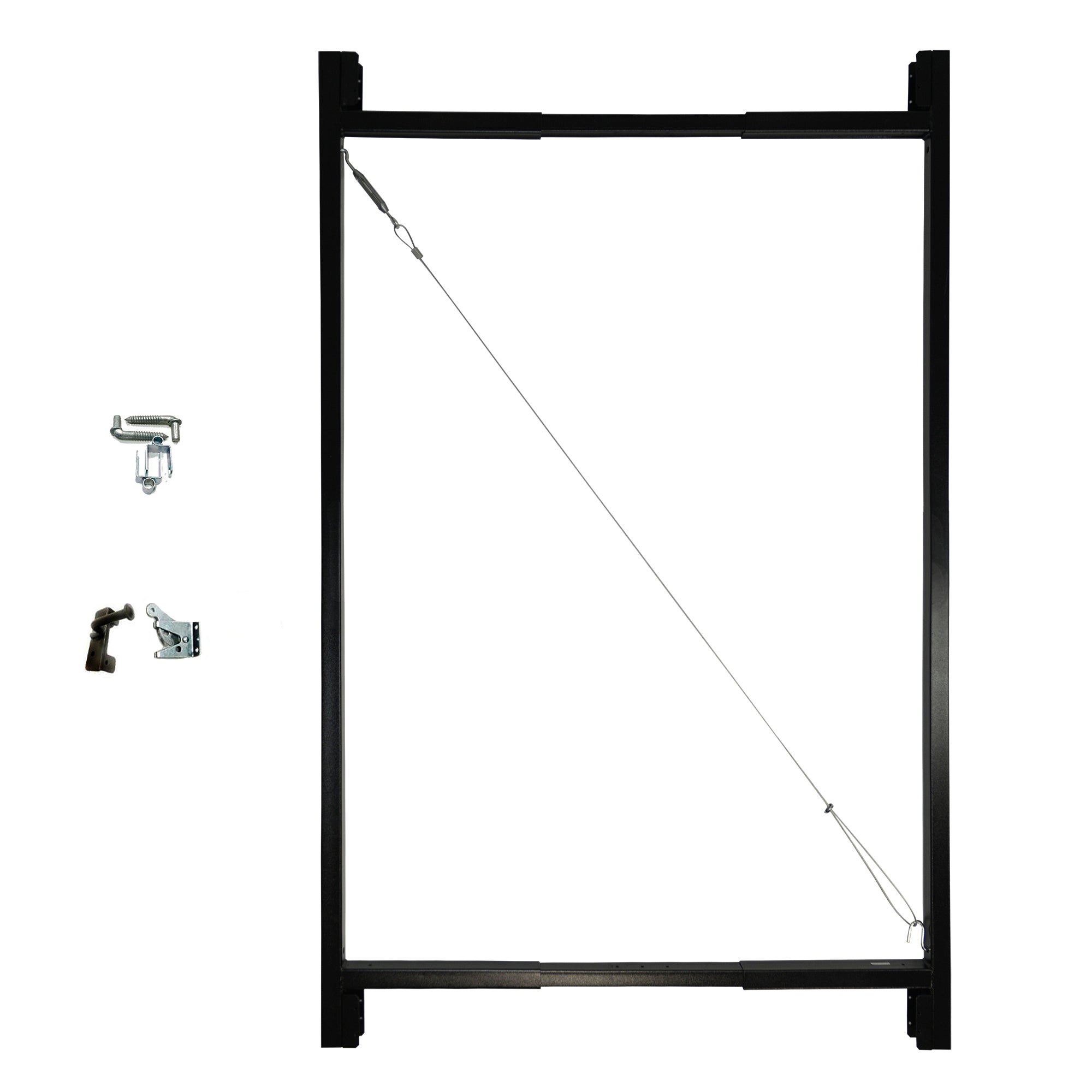 Lifetime Fence Adjust A Gate Wide Steel Frame Gate Building Kit (Used)