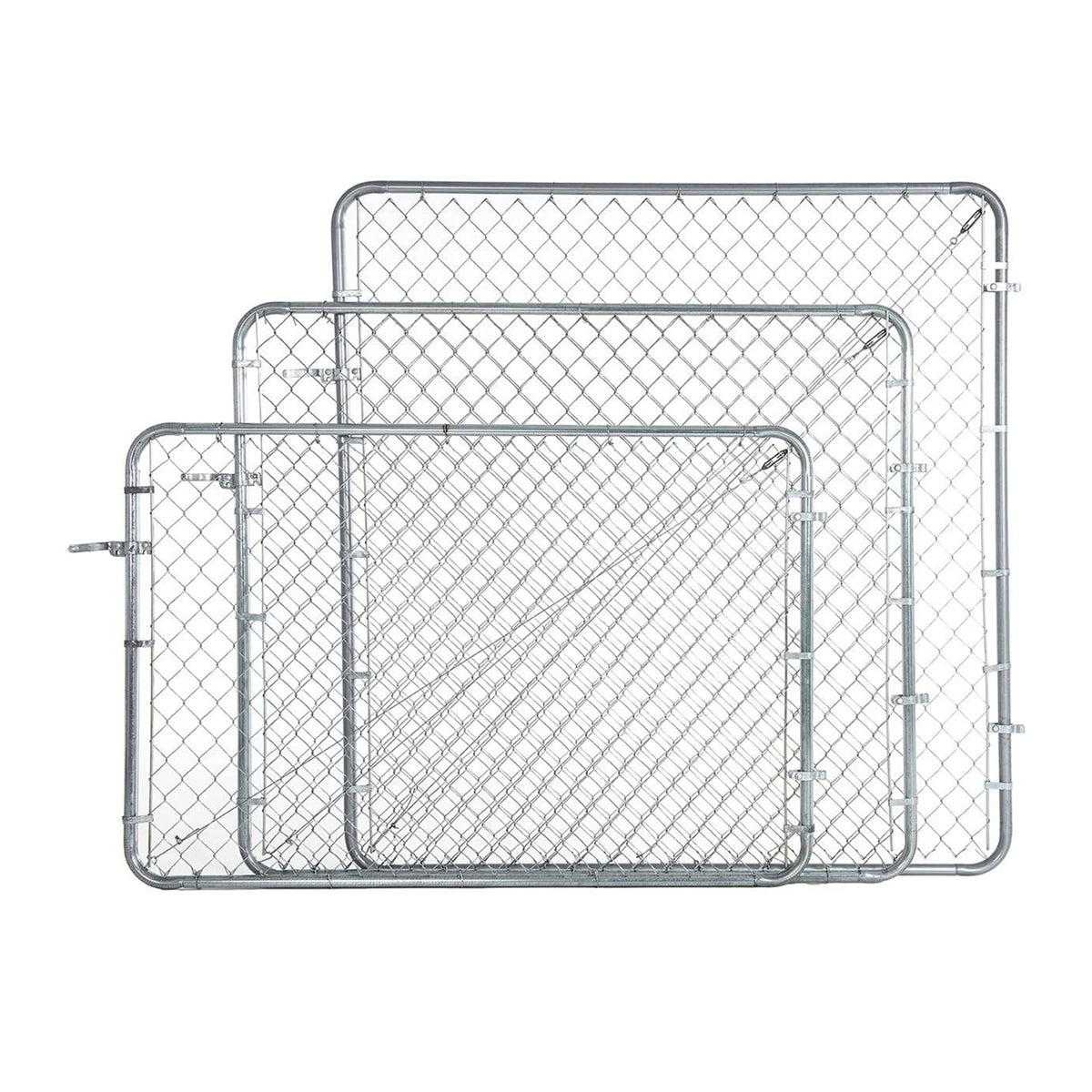 Adjust-A-Gate Fit Right Adjustable Walk Gate Kit Round Corner Frame (For Parts) - VMInnovations