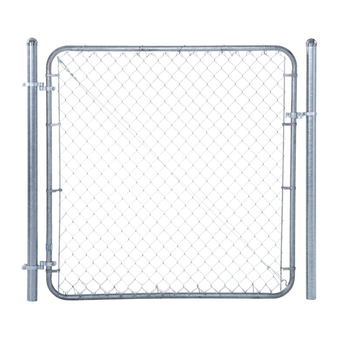 Adjust-A-Gate Fit-Right Chain Link Walk-Through Gate Kit,24"-72" x 6' (Open Box) - VMInnovations
