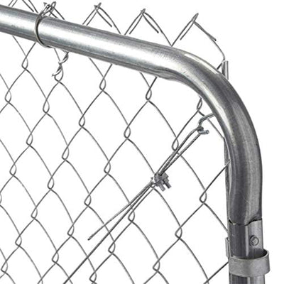 Lifetime Fence Fit Right Adjustable Walk Gate Kit, Round Corner Frame (Used)