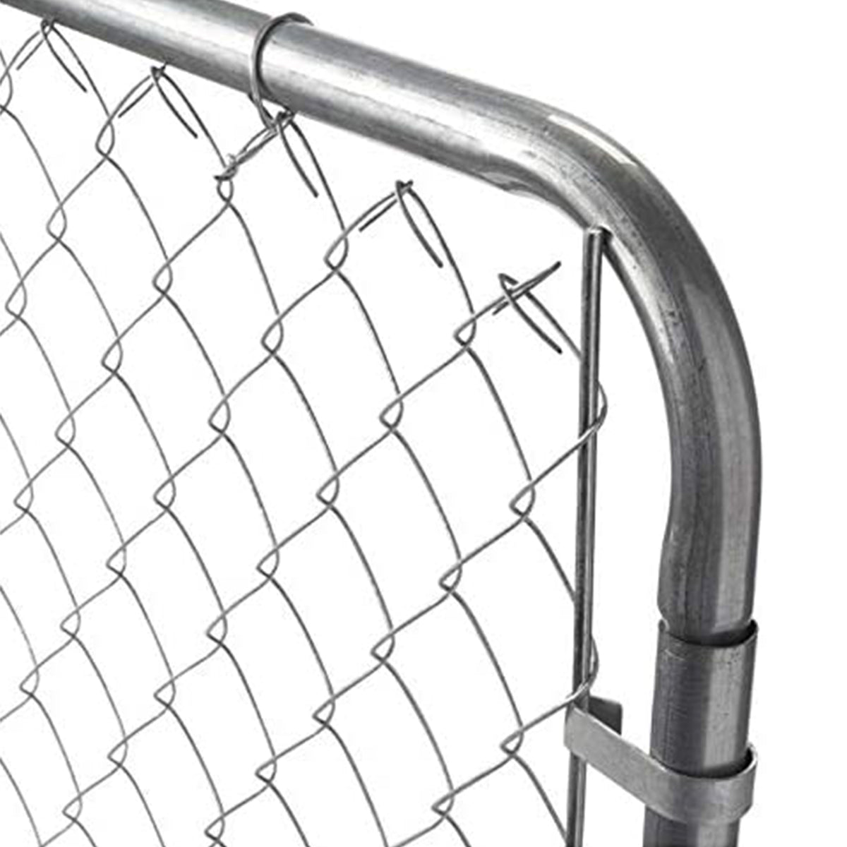 Adjust-A-Gate Fit-Right Chain Link Walk-Through Gate Kit,24"-72" x 6' (Open Box) - VMInnovations