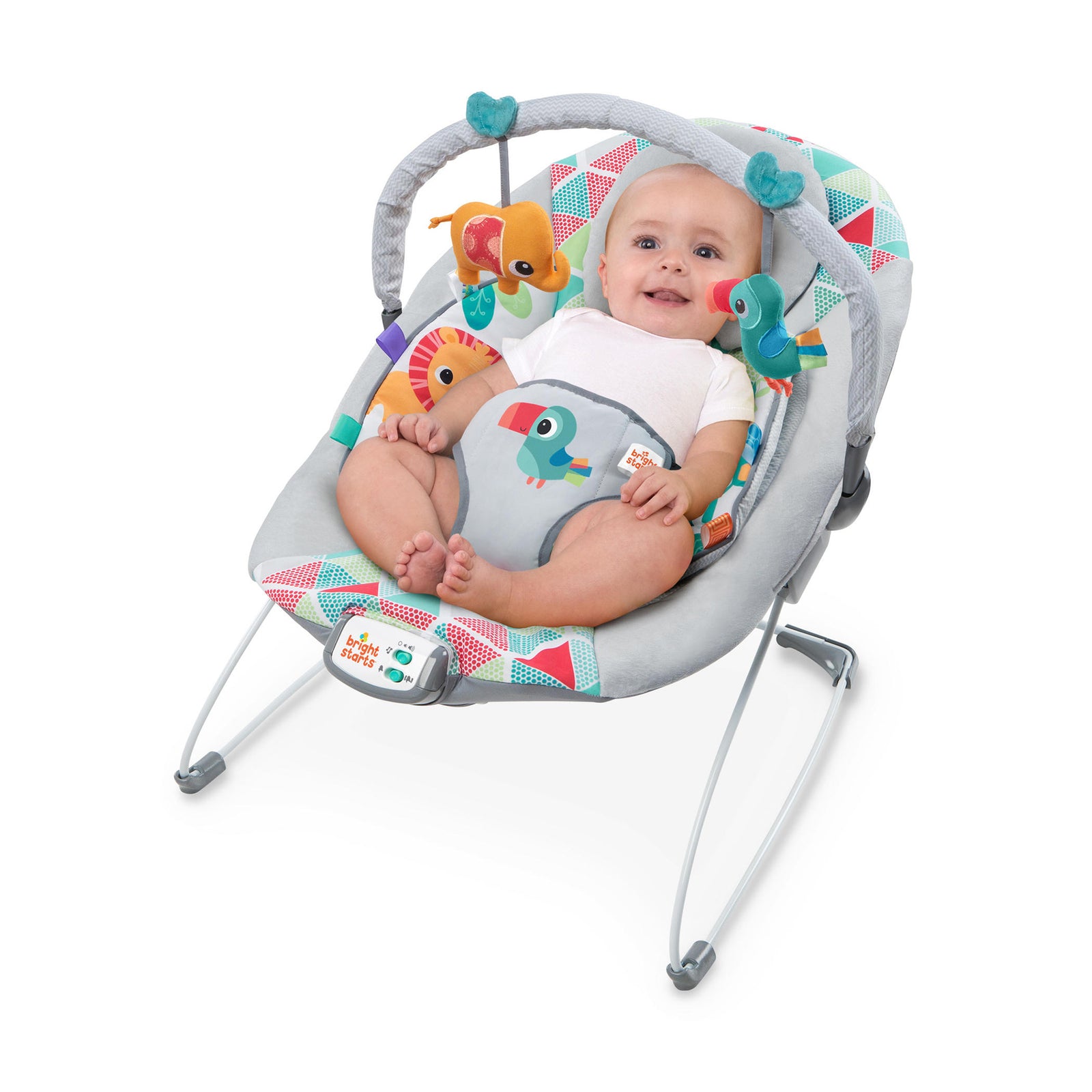 Toucan Tango Baby Bouncer with Vibration and 7 Musical Melodies (Open Box) - VMInnovations