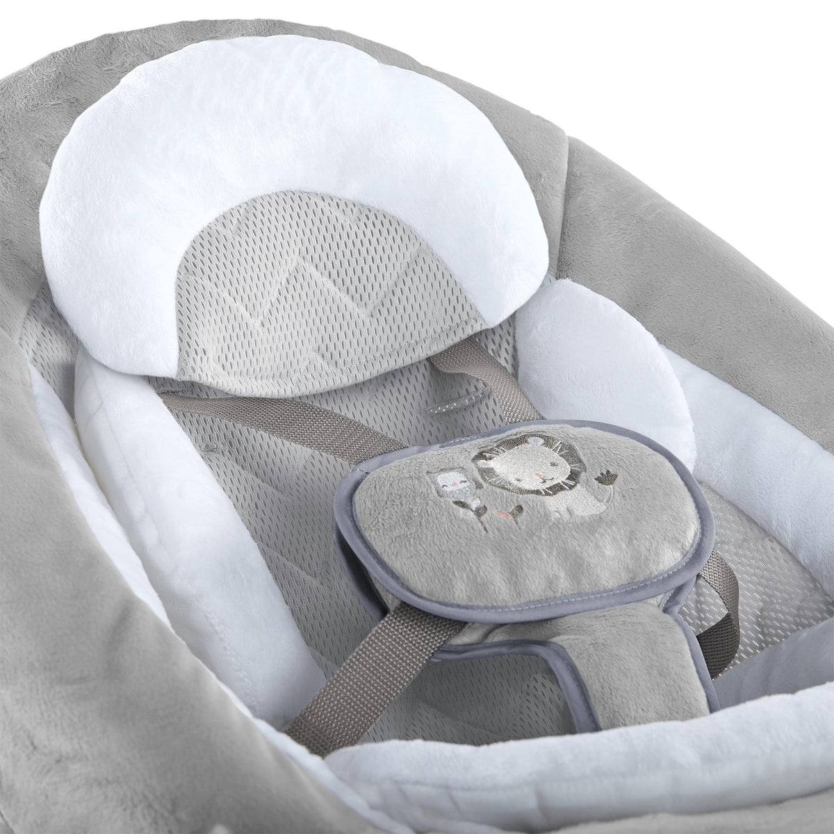 Ingenuity DreamComfort InLighten 6 Speed Baby Cradling Swing Music Chair, Braden - VMInnovations