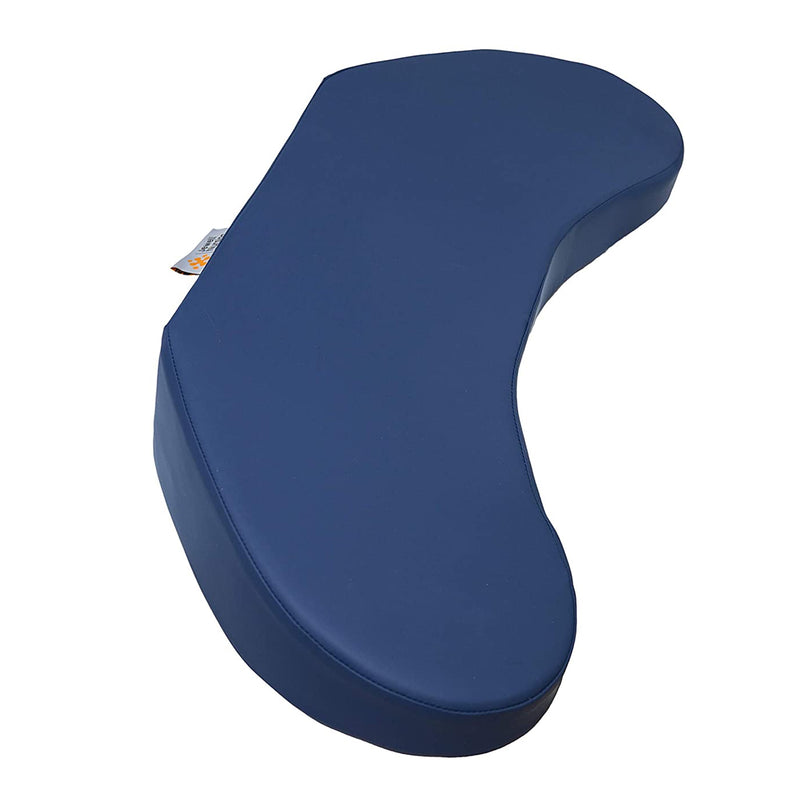 Bedsore Rescue Contoured Elevated Wedge Support Foam Pillow, Blue (Open Box)