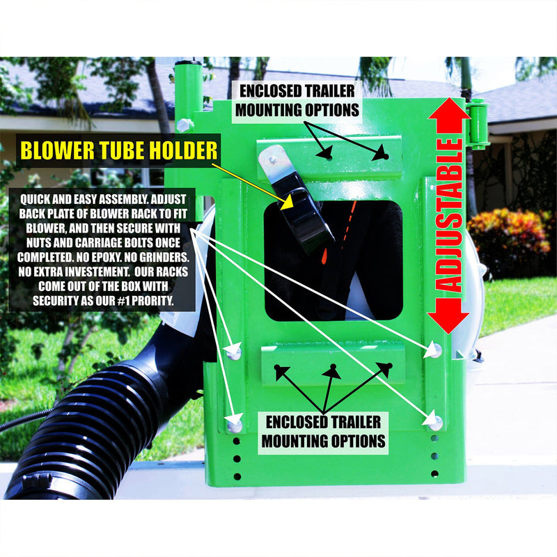 Green Touch Industries Xtreme Pro Series Backpack Leaf Blower Rack V3.3 (2 Pack)