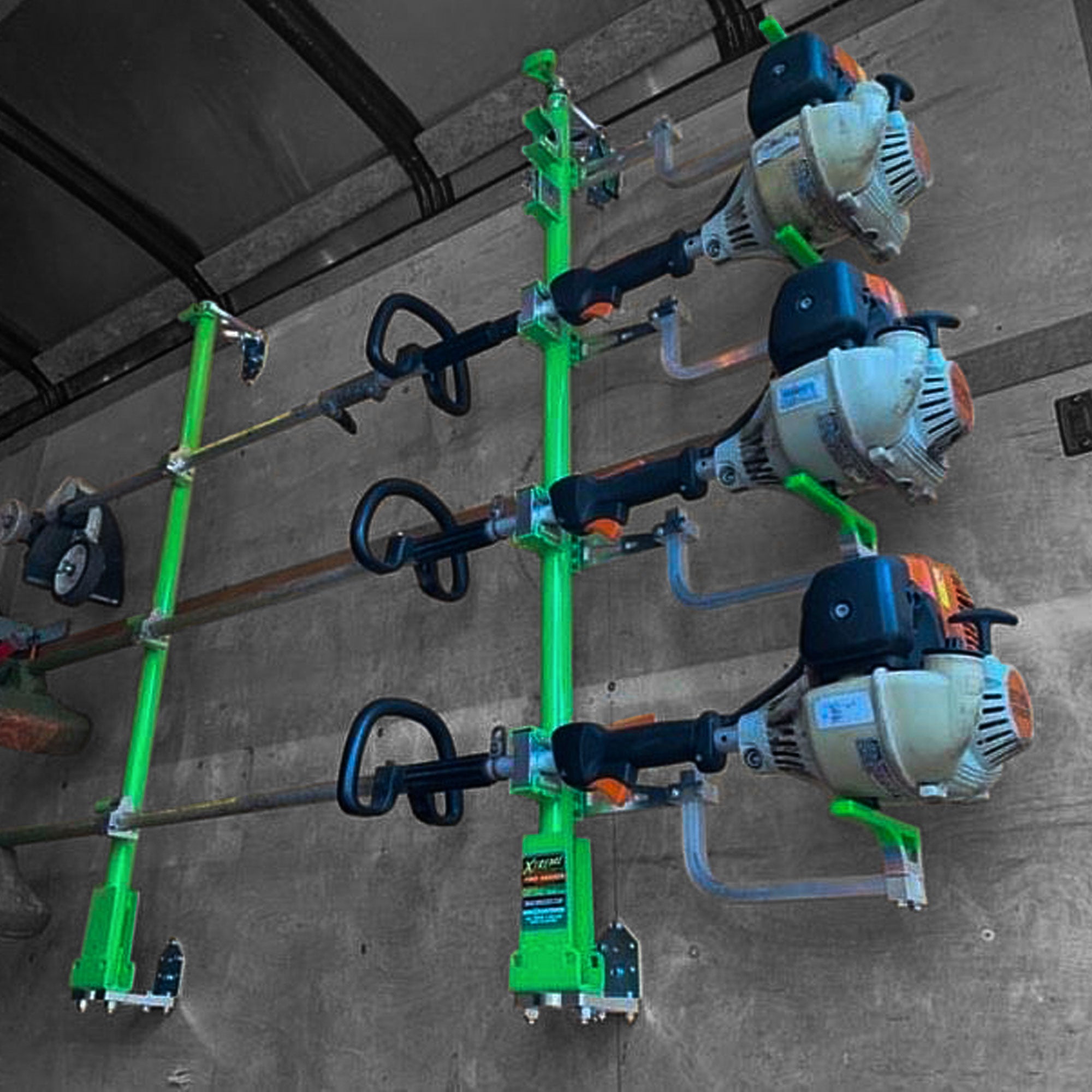 Green Touch Industries Xtreme Pro Series 3 Position Line Trimmer Rack (Used) - VMInnovations