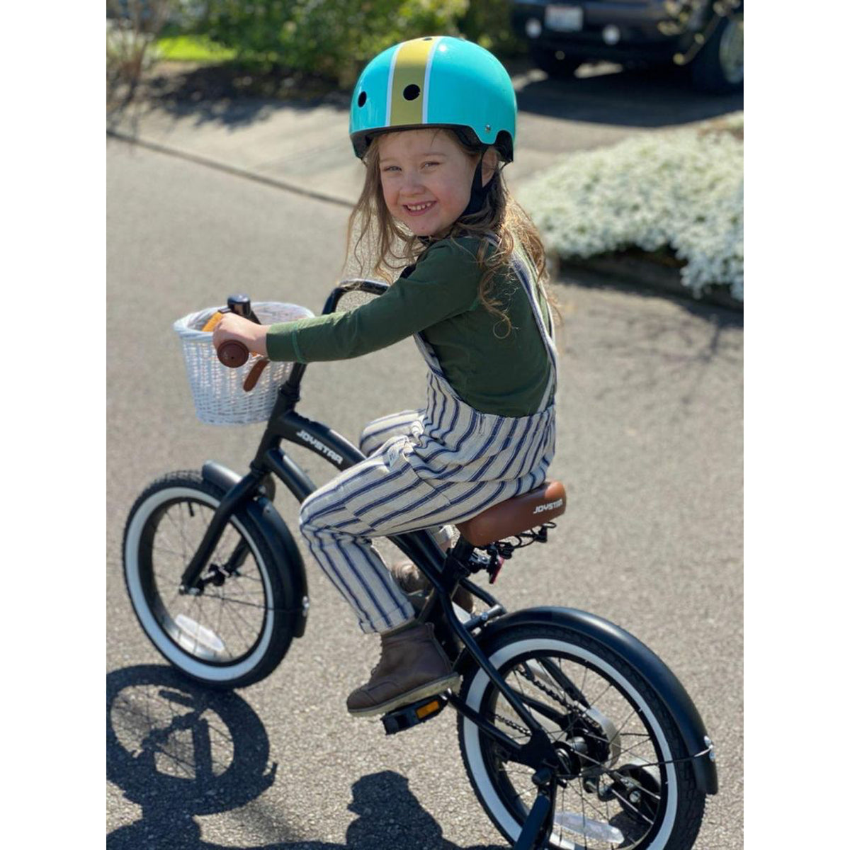 Joystar Kids Toddler Bike Bicycle with Training Wheels for Ages 4 to 7, Black