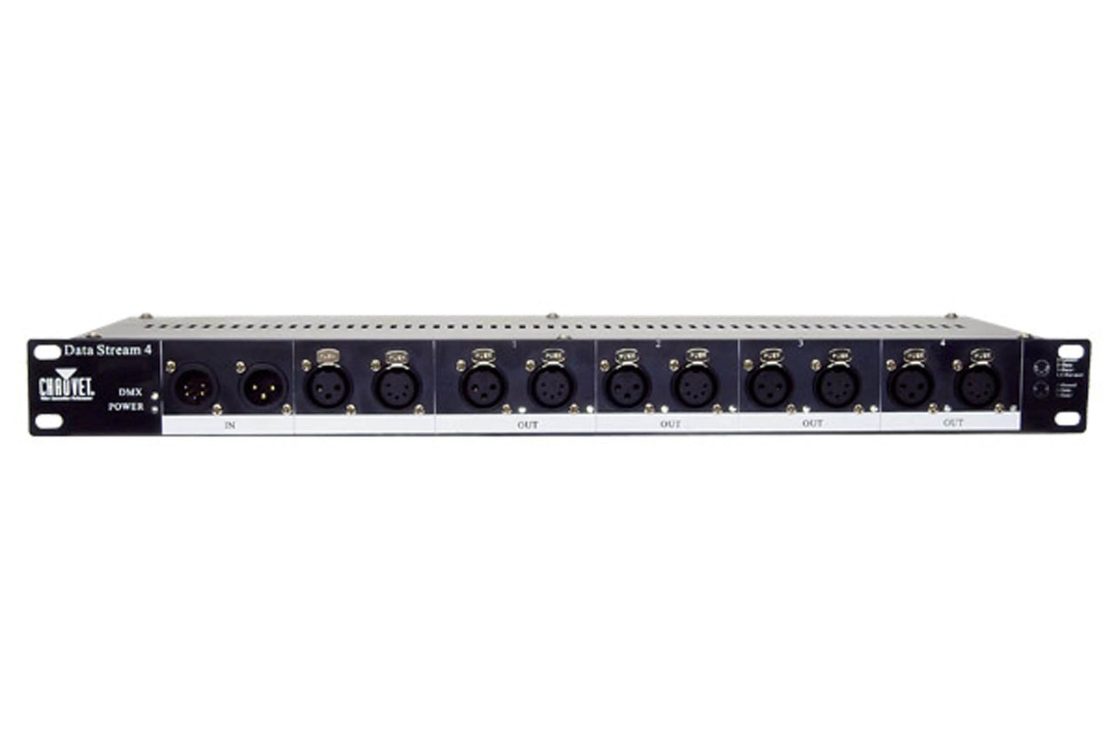 CHAUVET DJ DATA STREAM 4 DMX 512 4 Outputs 3 & 5 Pin Universal Optical Splitter - VMInnovations