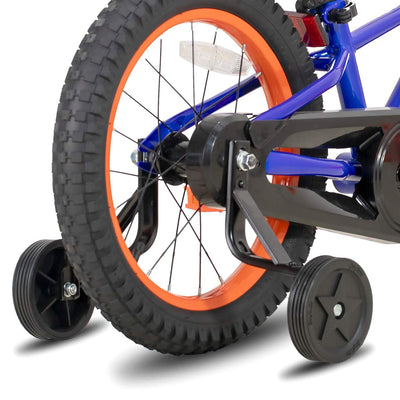 JOYSTAR NEO BMX Kids Bike with Training Wheels, 20 Inch, Blue (For Parts)