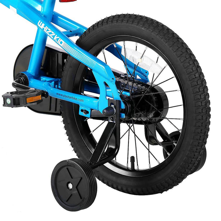 JOYSTAR Whizz Kids Bike Ages 4-7 w/Training Wheels, 16", Blue (Used)