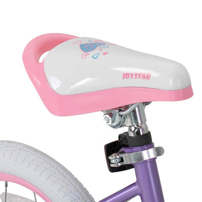 JOYSTAR Angel Kids Bike for Girls Ages 3-5 w/ Training Wheels, 14 Inch (Used)