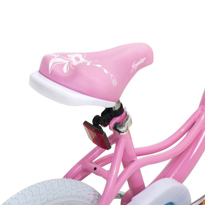 Fairy 14 In Kids Bike w/Training Wheels for Ages 3 to 5, Pink & Blue (Open Box)