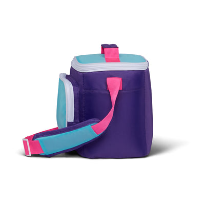 Igloo 90s Retro Collection Square Neon Lunch Box Soft Side Cooler Bag (Open Box)