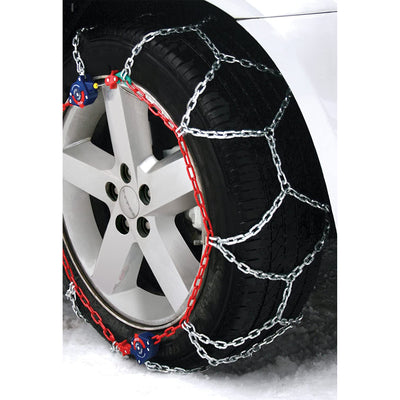 Peerless Auto-Trac Passenger Tire Diamond Pattern Snow Chains Set of 2(Open Box)