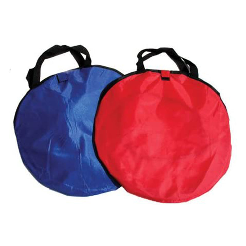 OnCourt OffCourt Large Pop Up Targets for Tennis Practice, Set of 2, Blue & Red