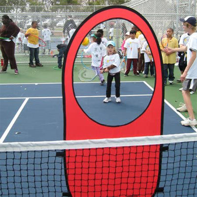 OnCourt OffCourt Velcro Pop Up Targets for Tennis Practice, Set of 2, Blue & Red