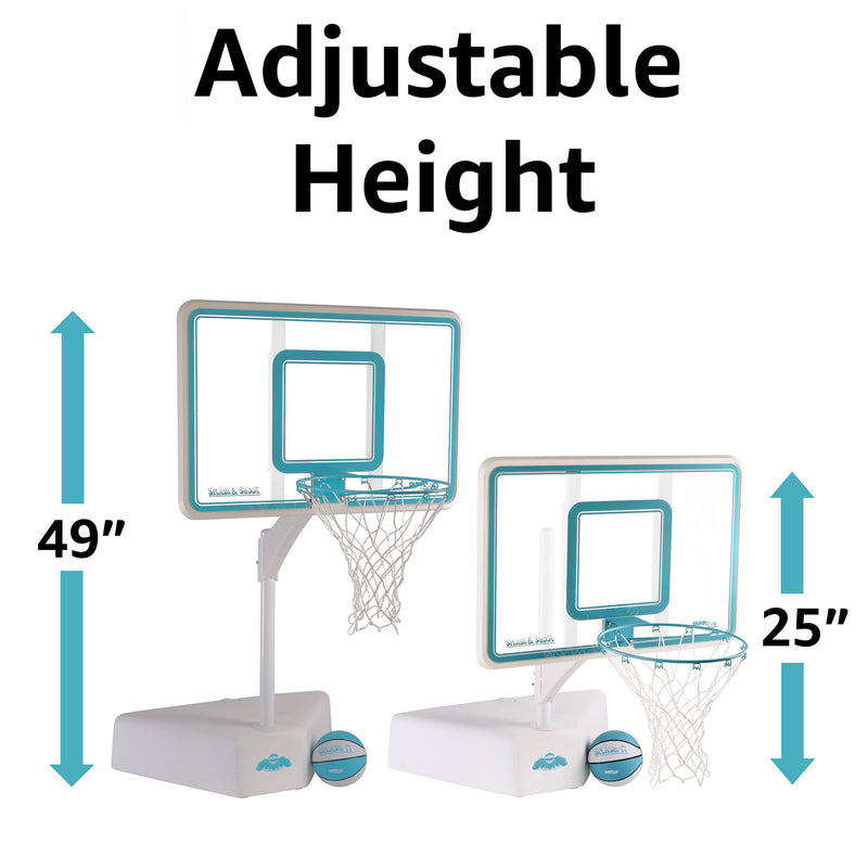 Dunn-Rite Splash & Shoot Adjustable Height Basketball Hoop (For Parts)