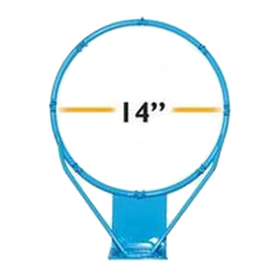 Dunn-Rite Clear Hoop Jr. Basketball (No Anchors) & ProVolly Volleyball Pool Set