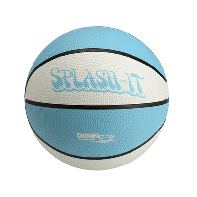 Dunn-Rite Deck Pool Basketball Hoop + V200 AquaVolley Pool Volleyball Net Set