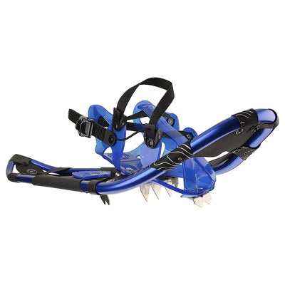 Crescent Moon Mens Athletic Lightweight Backcountry Snowshoes, Blue (Used)