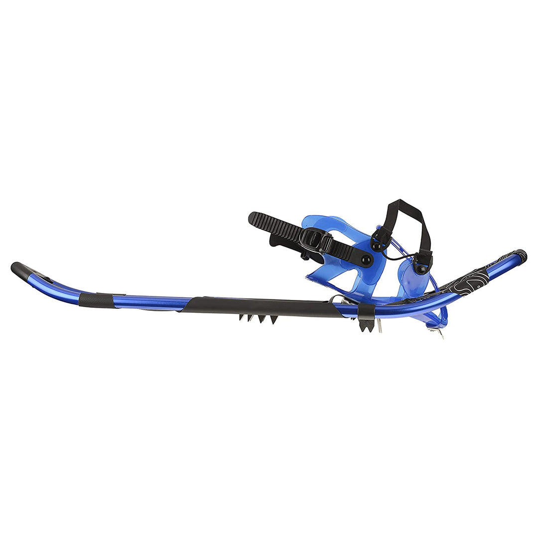 Crescent Moon Mens Athletic Lightweight Backcountry Snowshoes, Blue (Used)