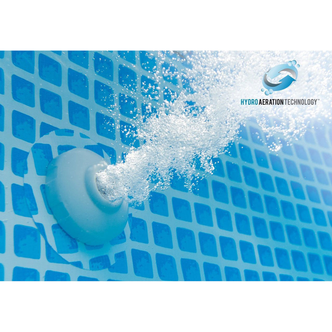 Intex 15' x 48" Easy Set Above Ground Swimming Pool Kit w/ 6 Replacement Filters