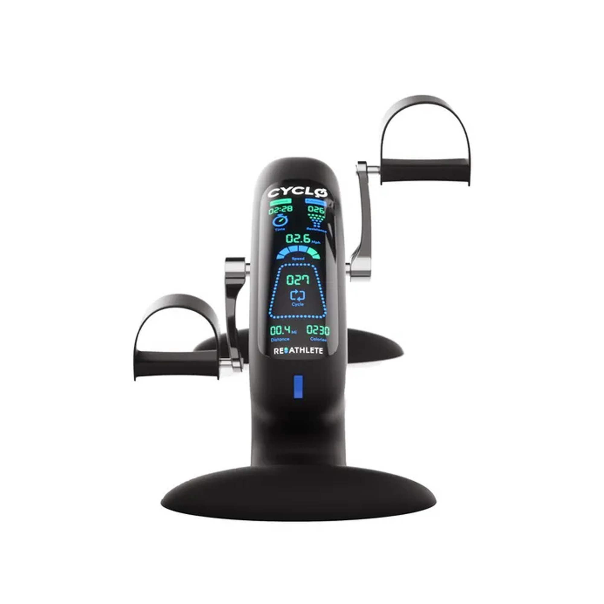 REATHLETE CYCLO Compact Electric Pedal Exerciser for Training and Rehabilitation - VMInnovations