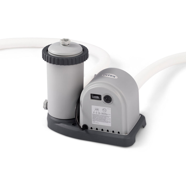 Intex 18’ x 48” Above Ground Swimming Pool and 2500 GPH Cartridge Filter Pump