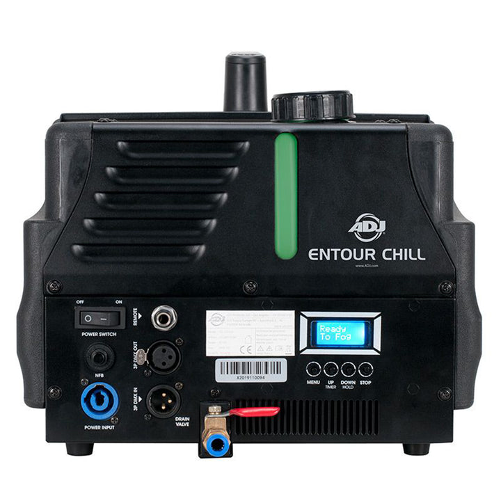 ADJ Products Entour Chill 800W High Output Fog Machine w/ Timer & Fog Liquid, 4L