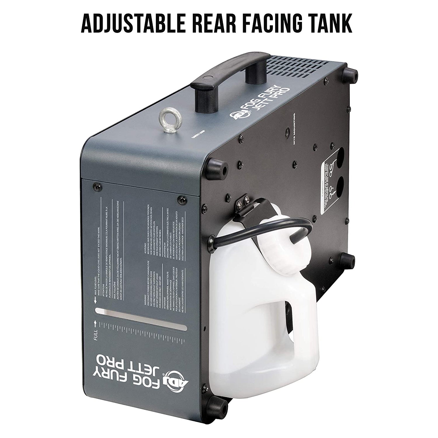 ADJ Products Fog Fury Jett Pro Multi Positional Smoke and LED Lights Machine - VMInnovations