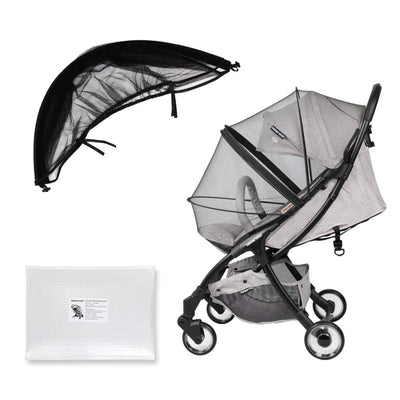 Beberoad Universal Mosquito Net, Black & Ultra Lightweight Stroller, Jeans Blue