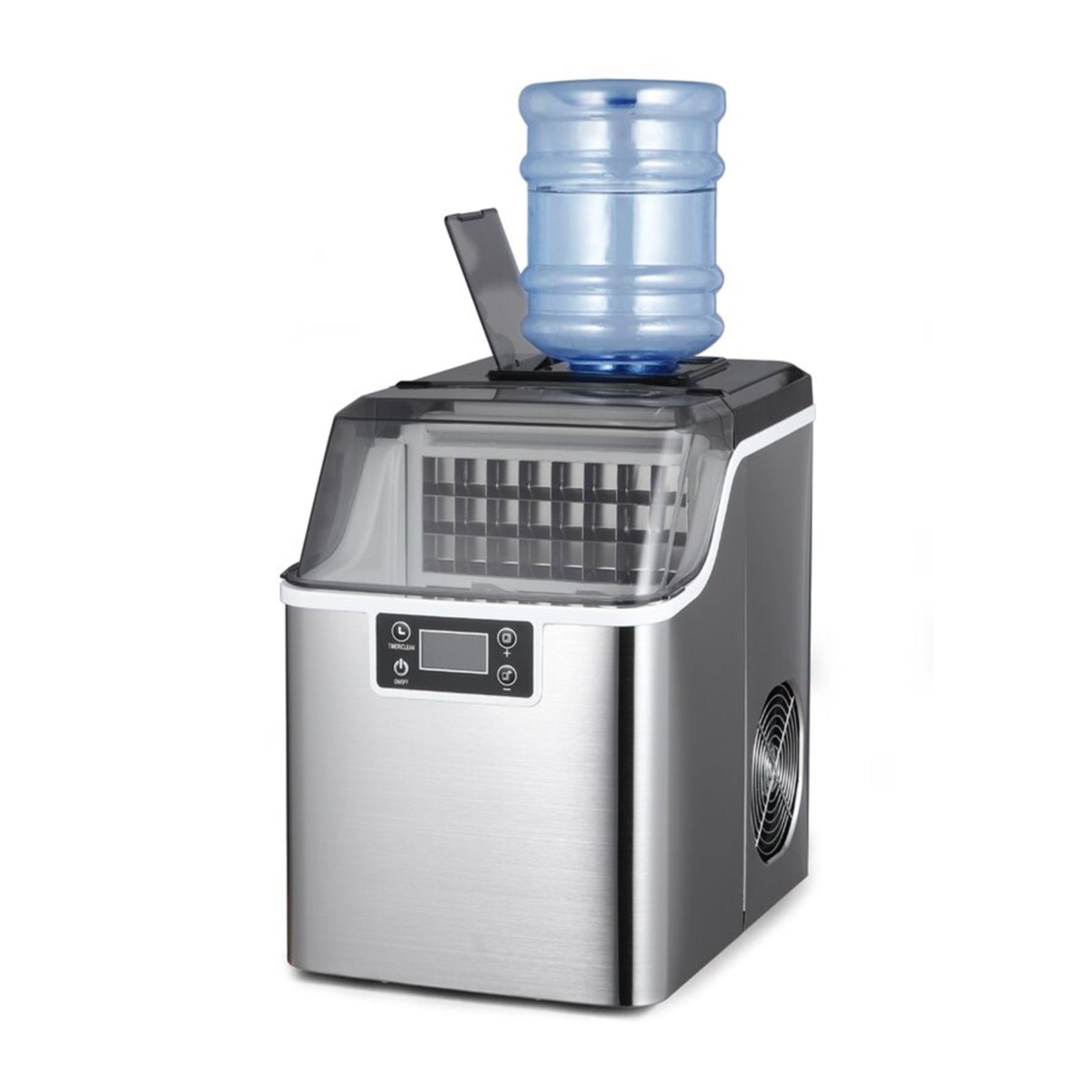 WANDOR 44 Pound 1 Gallon Countertop Self Cleaning Ice Maker w/ Ice Scoop (Used) - VMInnovations