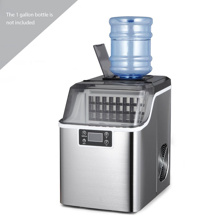 WANDOR 44 Pound 1 Gallon Countertop Self Cleaning Ice Maker w/ Ice Scoop (Used) - VMInnovations