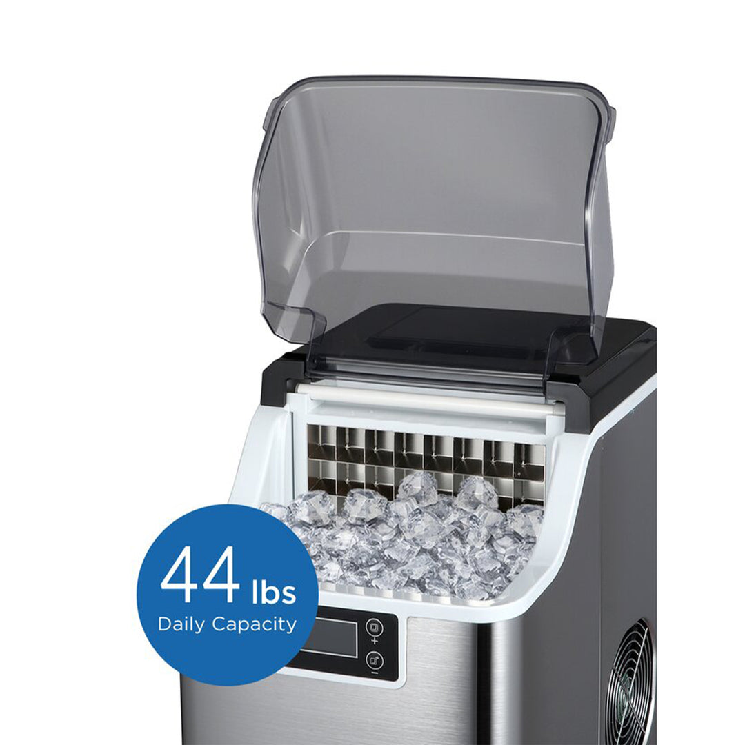 WANDOR 44 Pound 1 Gallon Countertop Self Cleaning Ice Maker w/ Ice Scoop (Used) - VMInnovations