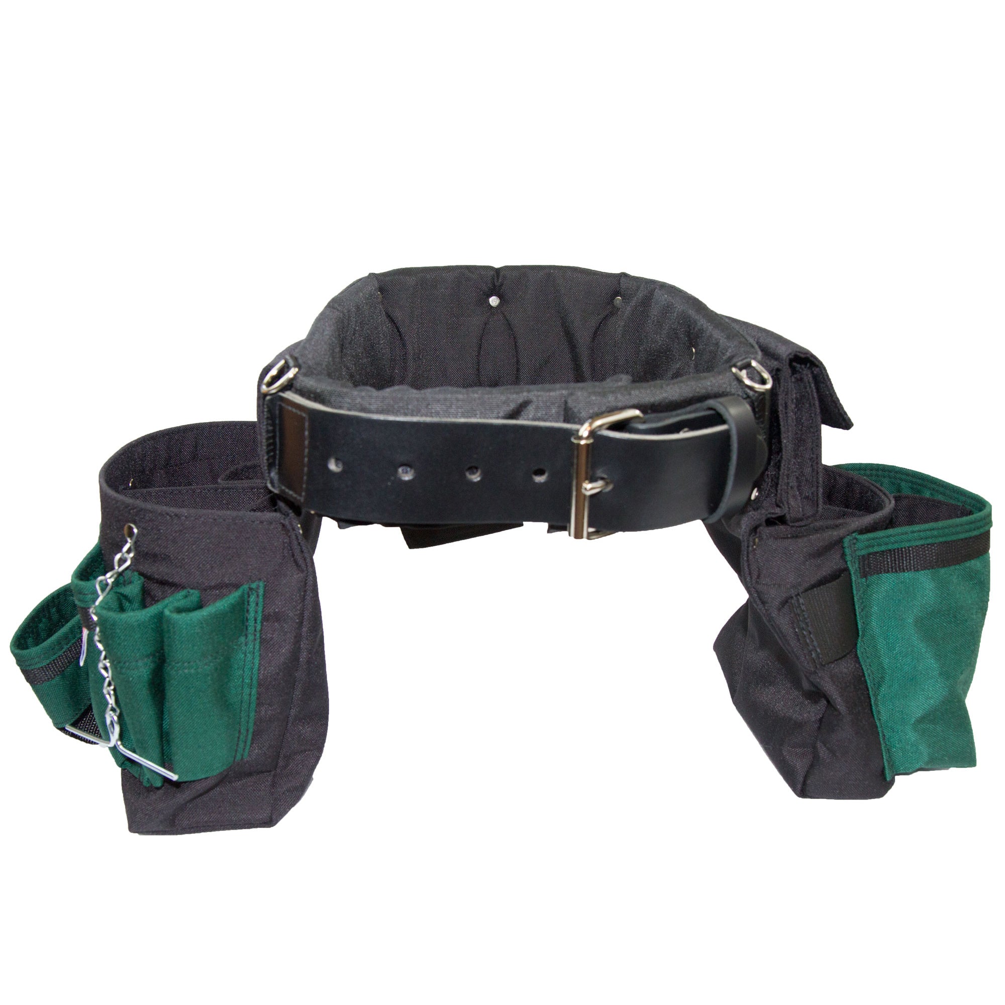 Boulder Bag Ultimate Comfort Combo 104 Electrician Tool Belt, 31-35", Green
