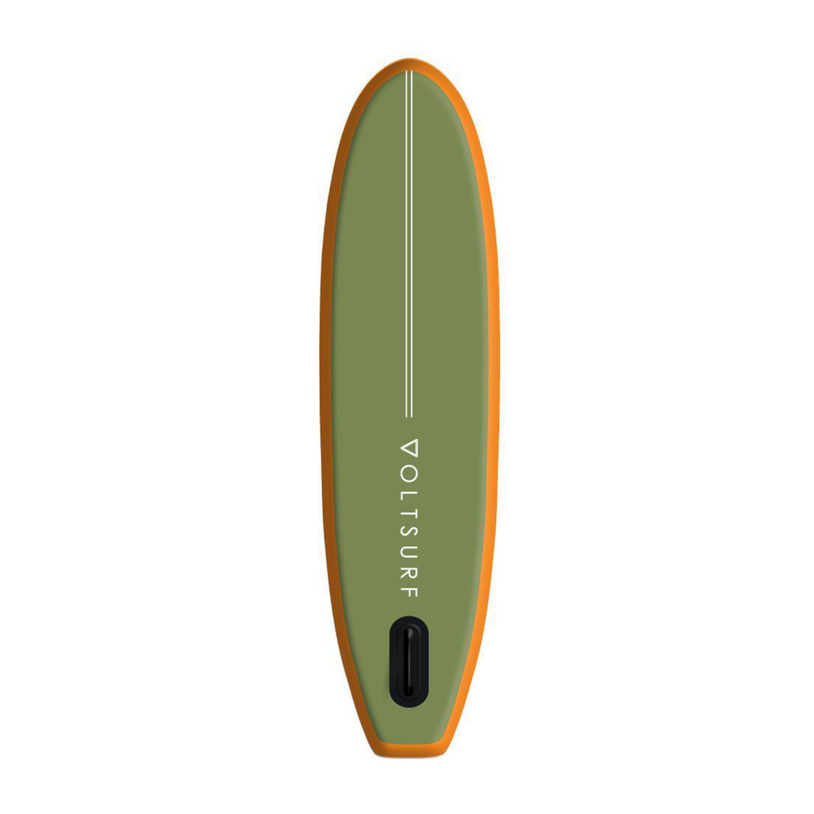 VoltSurf 10 Foot Class Act Inflatable SUP Stand Up Paddle Board Kit, Orange Rail - VMInnovations