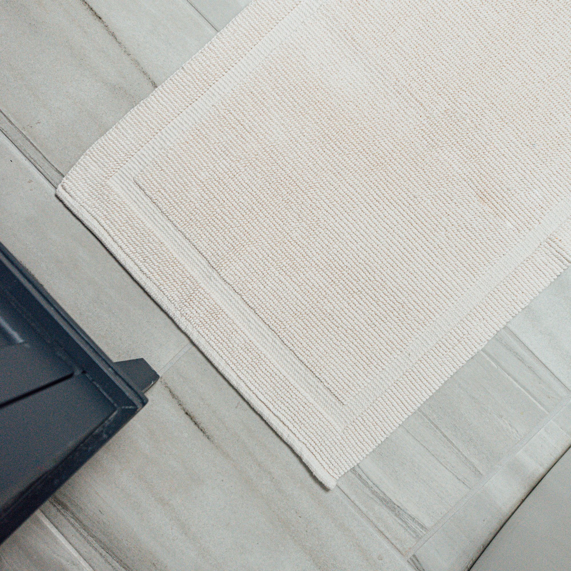 Grund Charleston Series 24x40" Bath Mat w/ 100% Organic Cotton, Ivory (Open Box)