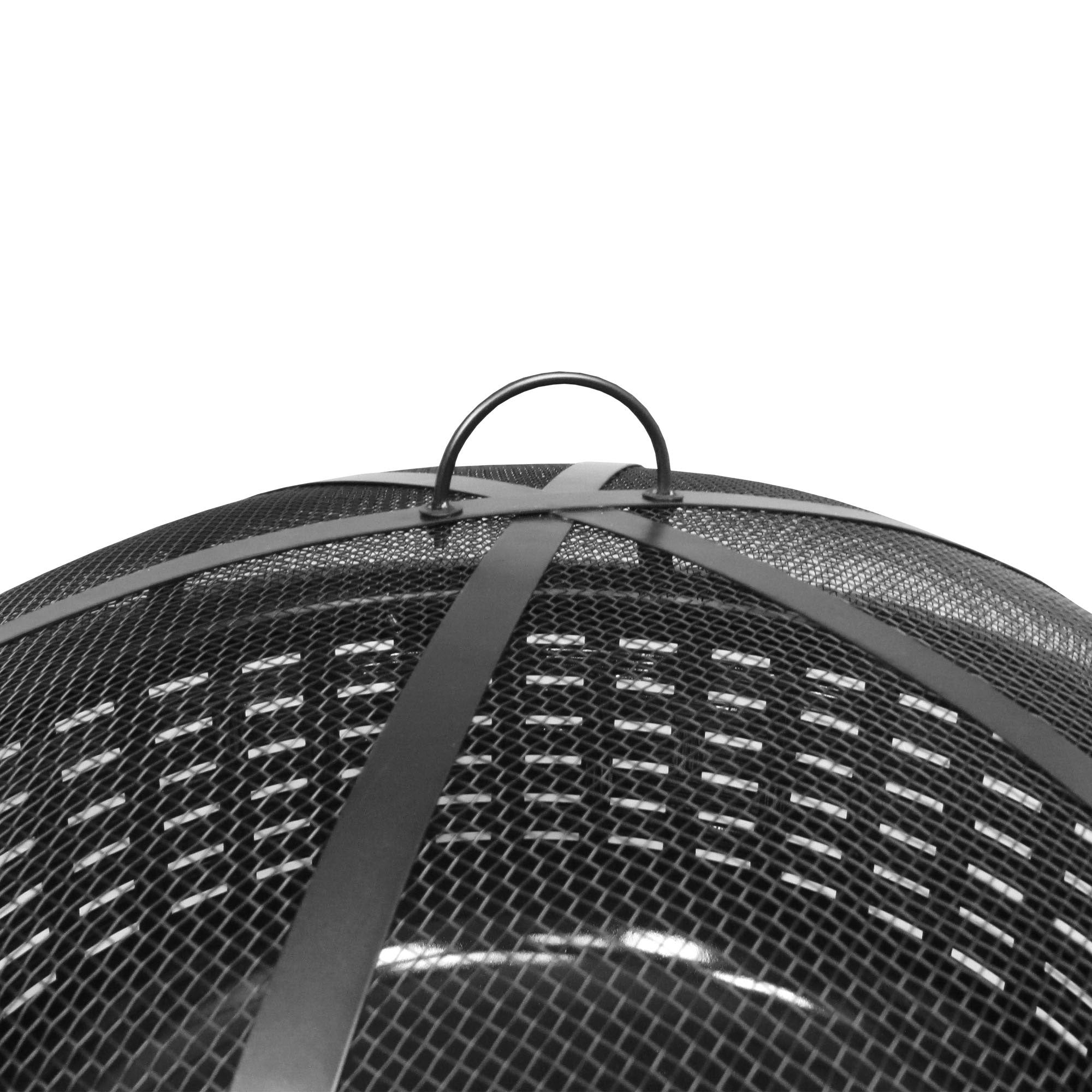 Landmann Fireglow 28 Inch Open Weave Patio Wood Burning Fire Pit (Damaged)