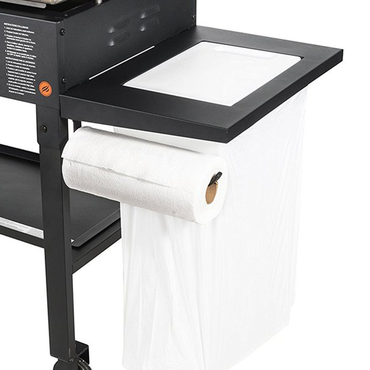 Blackstone 36 Inch 4 Burner Griddle Cooking Station with Storage Rack (Open Box)