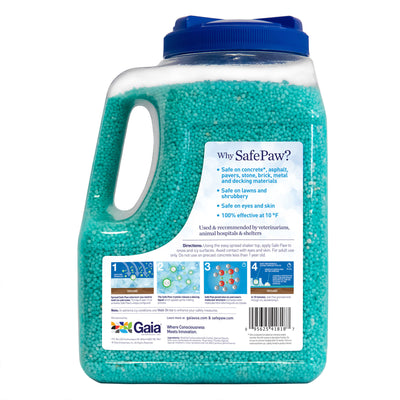 Pet Friendly Concrete Safe Salt Free Ice Melt Pellets, 8 Lb Jug, 2 Pack (Used)