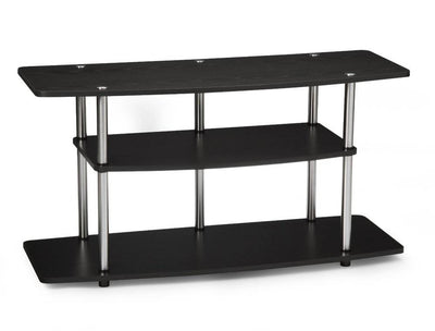 Convenience Concepts 42" Black Wood 3-Tier LCD TV Stand