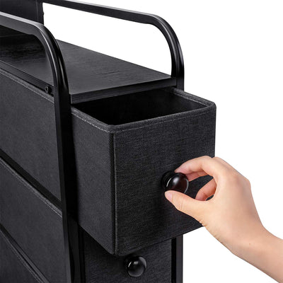 REAHOME 4 Drawer Vertical Storage Organizer Narrow Tower Dresser (Open Box) - VMInnovations