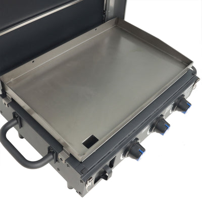 Razor 34.5" 3-Burner Tabletop Griddle for Backyard Cooking & Camping (Open Box) - VMInnovations