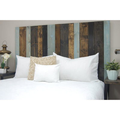 Barn Walls Handcrafted Floating Hanger 3 Panel Headboard, Queen (Open Box)
